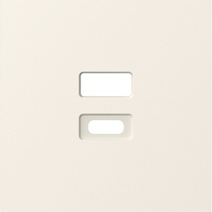 Изображение товара Накладка для розеток USB, матовый кремовый Donel A07 DE28631