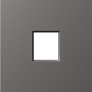 Изображение товара Накладка 1-я для розеток RJ45,TV,SAT, матовый титан Donel A07 DE85945