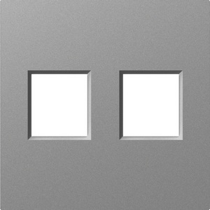 Изображение товара Накладка 2-я для розеток RJ45,TV,SAT, сталь Donel A07 DE86937