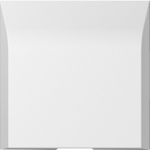 Изображение товара Кабельный вывод (накладка), матовый белый Donel A07 DE87133