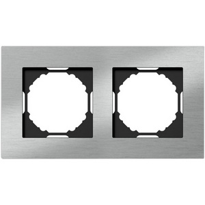 Изображение товара Рамка 2-я, Natural серебристый алюминий Donel A07 DEN212SA