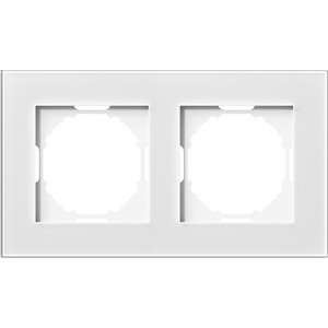Изображение товара Рамка 2-я, Natural белое стекло Donel A07 DEN212WG
