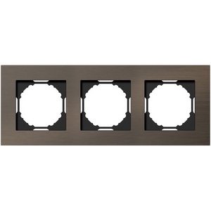 Изображение товара Рамка 3-я, Natural бронзовый алюминий Donel A07 DEN213BRA