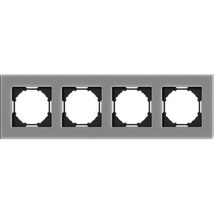 Изображение товара Рамка 4-я, Natural дымчатое стекло Donel A07 DEN214SG