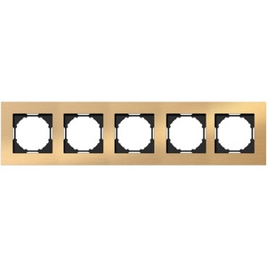 Изображение товара Рамка 5-я, Natural золотистый алюминий Donel A07 DEN215GA