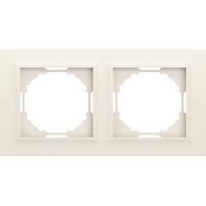 Изображение товара Рамка 2-я, Wave матовый кремовый Donel A07 DEW21231