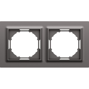 Изображение товара Рамка 2-я, Wave матовый титан Donel A07 DEW21245