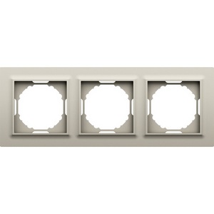 Изображение товара Рамка 3-я, Wave матовый кашемир Donel A07 DEW21335