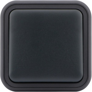 Изображение товара Выключатель 1-клавишный накладной, цвет антрацит IP55 Donel W55 DIP10128