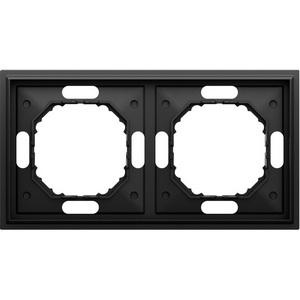 Изображение товара Рамка 2-я, черный графит Donel S08 DS21257