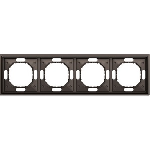 Изображение товара Рамка 4-я, мокко Donel S08 DS21453