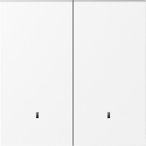 Изображение товара Клавиша 2-я с подсветкой, глянцевый белый Donel S08 DS28503