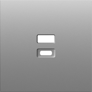 Изображение товара Накладка для розеток USB, серый графит Donel S08 DS28659