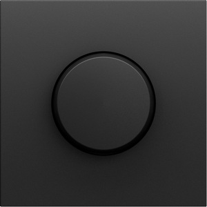 Изображение товара Накладка для светорегулятора поворотного, черный графит Donel S08 DS65057