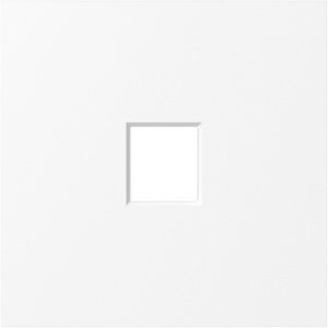 Изображение товара Накладка 1-я для розеток RJ45,TV,SAT, глянцевый белый Donel S08 DS85903