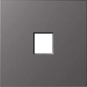 Изображение товара Накладка 1-я для розеток RJ45,TV,SAT, матовый титан Donel S08 DS85945