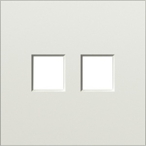 Изображение товара Накладка 2-я для розеток RJ45,TV,SAT, шампань Donel S08 DS86951