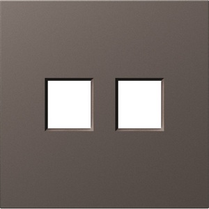 Изображение товара Накладка 2-я для розеток RJ45,TV,SAT, мокко Donel S08 DS86953