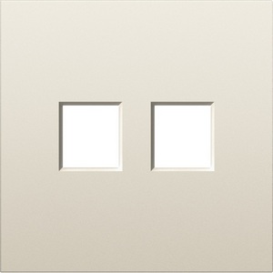 Изображение товара Накладка 2-я для розеток RJ45,TV,SAT, слоновая кость Donel S08 DS86955