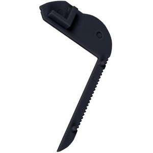 Изображение товара Левая боковая проходная заглушка для алюминиевого профиля DL18508 Black Donolux CAP 18508.2L Black