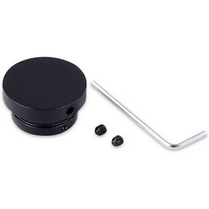 Изображение товара Боковая заглушка для накладного/подвесного шинопровода DLR2000CB, DLR3000CB Donolux Round Line Cap DLR B