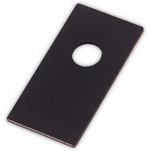 Изображение товара Боковая заглушка для встраиваемого шинопровода DLT2500InB, черная, с отверстием Donolux SPACE-Track system Cap InB1