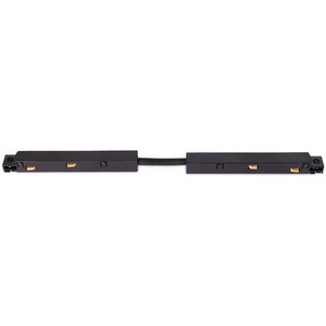 Изображение товара Токопроводящий угловой соединитель для шинопровода, провод 5 см, черный Donolux SPACE-Track system Connector 90 B