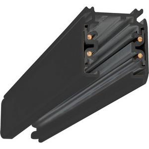 Изображение товара Шинопровод трехфазный алюминиевый накладной/подвесной 220V, 2 м, черный Donolux Pro-track DL0201182 M