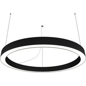 Изображение товара Подвесной светодиодный светильник Donolux Aura DL1000S90WW Black кольцо