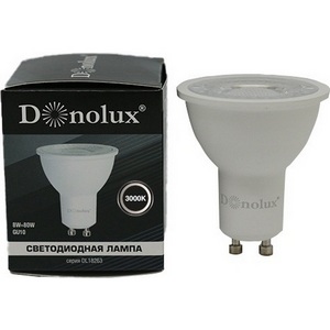 Изображение товара Светодиодная лампа 8Вт GU10 3000K 750Лм Donolux DL18263 DL18263W8GU10