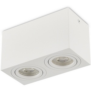 Изображение товара Накладной светодиодный светильник GU10 белый без лампы Donolux Basis DL18613SQ2W