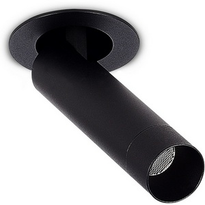 Изображение товара Встраиваемый светильник круглый светодиодный 5W черный Donolux Hubble DL20232In5W1B