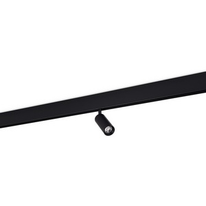 Изображение товара Трековый светильник низковольтный светодиодный Donolux Alpha DL20295WW6BDIM 6Вт 48V 484Лм 3000К диммируемый черный