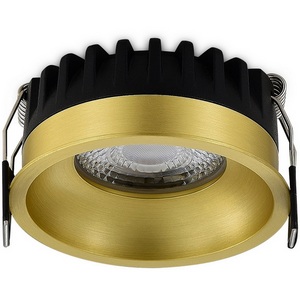 Изображение товара Встраиваемый светильник Donolux Crater DL20761R10W1BrassTriac 10W 874Lm 3000K диммирование TRIAC латунь