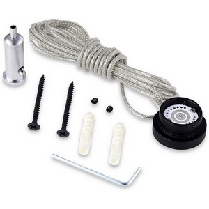 Изображение товара Токопроводящая заглушка для накладного/подвесного шинопровода DLR2000CB, DLR3000CB Donolux Round Line Electrical Cap DLR B1