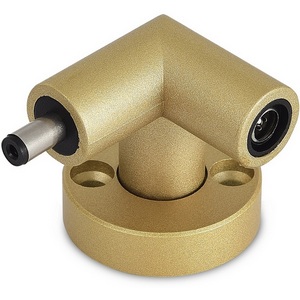 Изображение товара Токопроводящий угловой соединитель (левый) для св-ка DL20651 24В латунь Donolux Scroll Line L Connector L DL20651 Brass