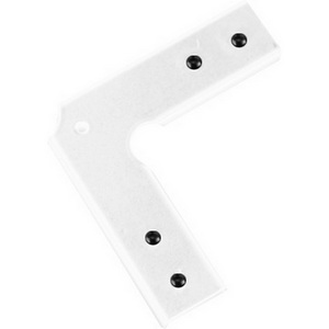 Изображение товара L-образный соединитель 90" для трекового шинопровода, белый Donolux SPACE-Track system L connector SPACE-Track system W