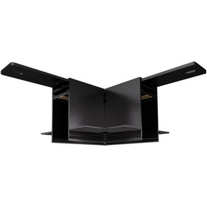 Изображение товара Угол-соединитель L-образный для встраиваемого под штукатурку магнитного шинопровода Donolux Magic track L corner DLM01B Sp