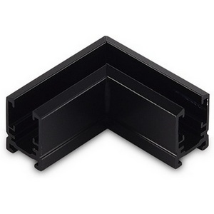 Изображение товара L-образный угол-соединитель для накладного шинопровода Donolux Slim Line Mini L corner DLSM CB