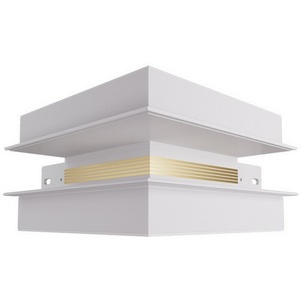 Изображение товара Внешний угол-соединитель для встраиваемого магнитного шинопровода Donolux Magic track Outter corner DLM01W Sp