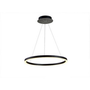 Изображение товара Подвесной светодиодный светильник Donolux Ringlet S111028/1 D600 Black кольцо