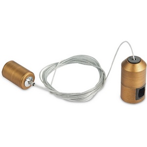 Изображение товара Подвес c одиночным фиксатором, длина троса 3000 мм Donolux CODE 1.2 Single Suspension BBr DL20224