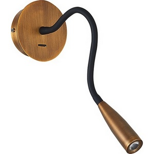 Изображение товара Настенный светильник на гибкой ножке светодиодный Donolux Kaa W111044/1Black Bronze