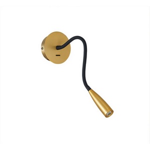 Изображение товара Настенный светильник на гибкой ножке светодиодный Donolux Kaa W111044/1Brass