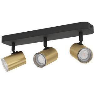 Изображение товара Спот Eglo Consuma 1 300585 3X5W(GU10) сталь, черный, латунь состаренный