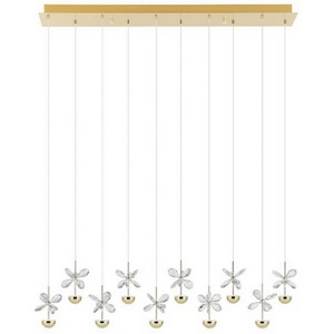 Изображение товара Подвесной светодиодный светильник Eglo Pianopoli 3 390314 с цветами