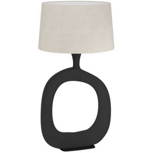Изображение товара Настольная лампа Eglo Diezma 390424 1X60W E27 сталь, черный, натуральный