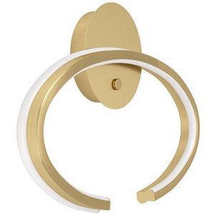 Изображение товара Настенный светильник светодиодный Eglo Bogado 390488 с регулировкой цветовой температуры 12W 2200-6500K 2250lm сталь золотой белый