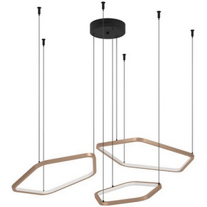 Изображение товара Подвесной светильник светодиодный Eglo Estrella 390505 с регулировкой цветовой температуры 1X50W LED 2200-6500K 8700lm алюминий, сталь, бронзовый, черный, белый