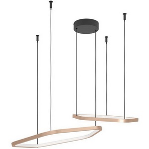 Изображение товара Подвесной светильник светодиодный Eglo Estrella 390507 с регулировкой цветовой температуры 1X30W LED 2200-6500K, 5200lm, алюминий, сталь, бронзовый, черный, белый